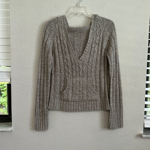Cable knit hoodie - Picture 1 of 5